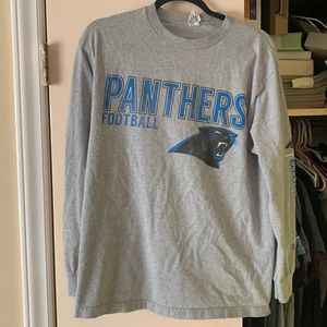 Panthers football medium long sleeve